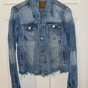 Blank NYC Distressed Denim Jacket
